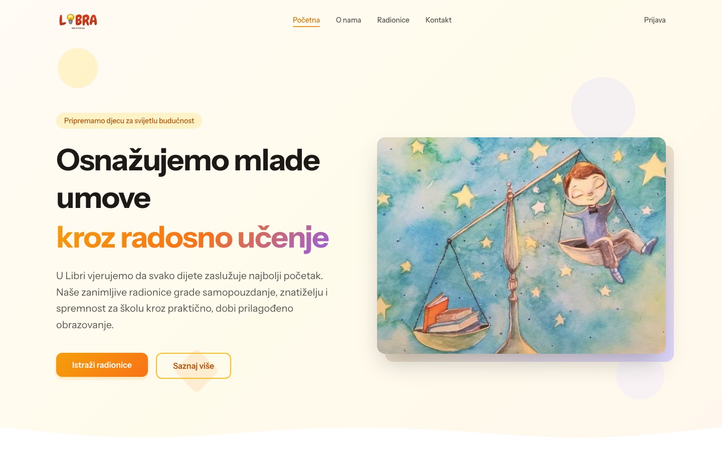 Screenshot of Libra